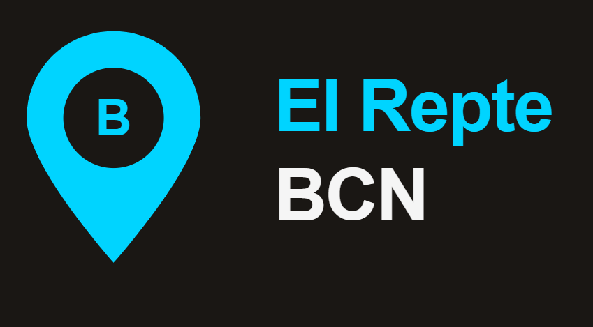 Logo d'El Repte BCN, joc web de geografia i cultura de Barcelona